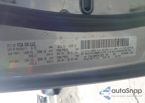 2015 Jeep Compass Sport из США, поврежденный, VIN 1C4NJCBA8FD413232